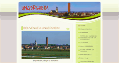 Desktop Screenshot of mairie-ungersheim.fr